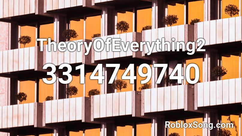 TheoryOfEverything2 Roblox ID