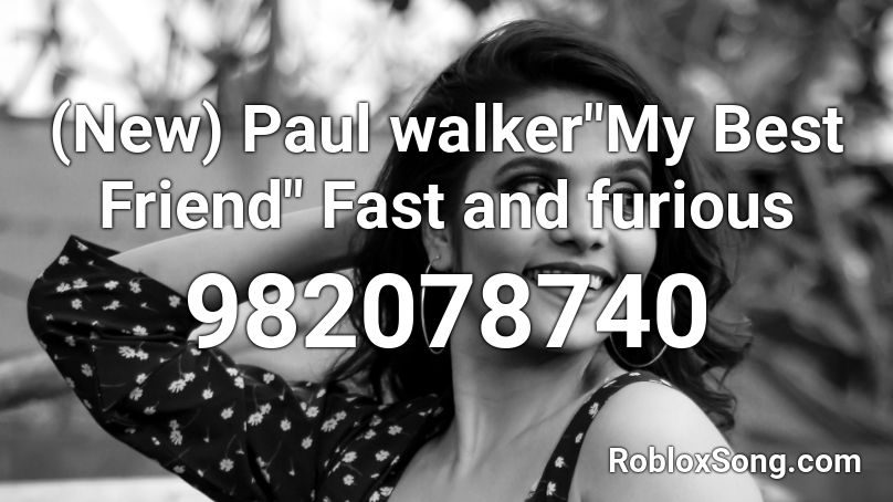 (New) Paul walker