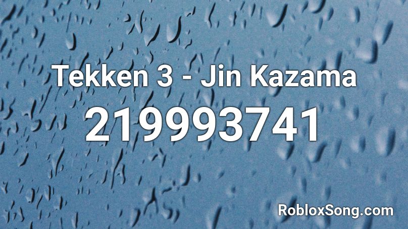 Tekken 3 - Jin Kazama Roblox ID