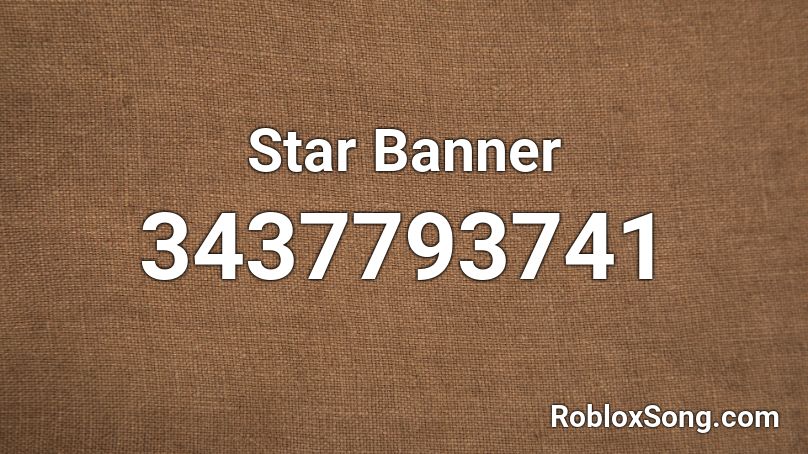 Star Banner Roblox ID