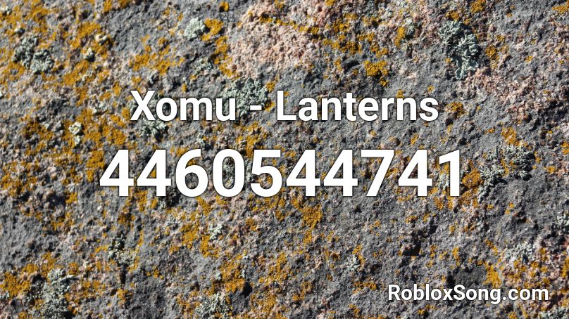 Xomu - Lanterns Roblox ID