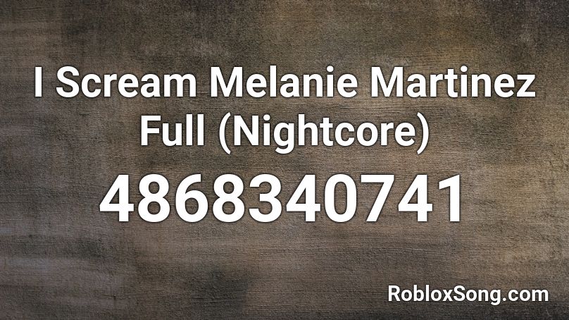 Dead To Me - Melanie Martinez Roblox ID - Roblox music codes