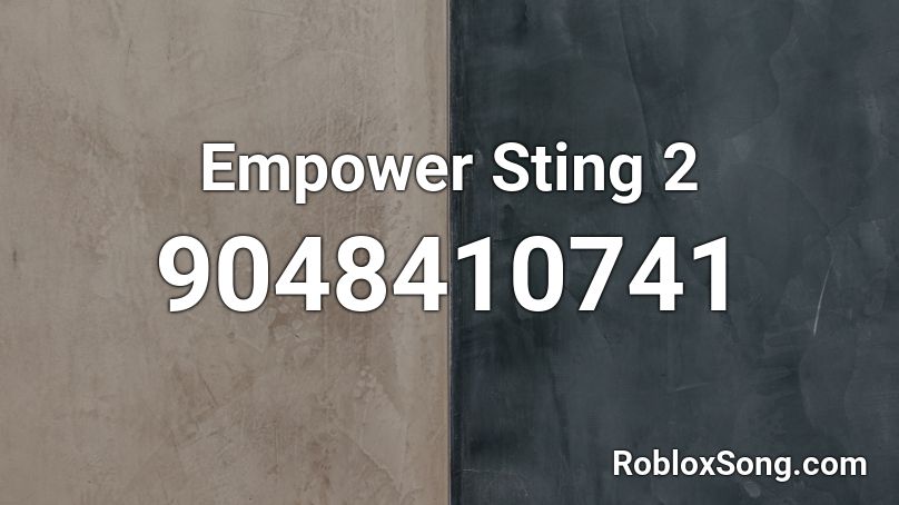 Empower Sting 2 Roblox ID