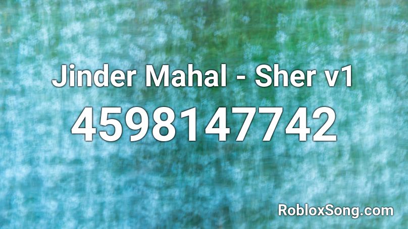 Jinder Mahal - Sher v1 Roblox ID