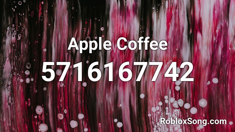 Apple Coffee Roblox ID