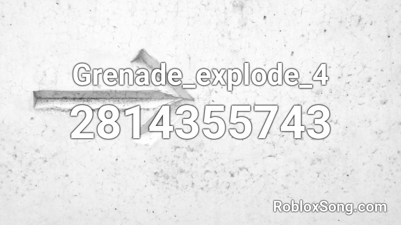 Grenade_explode_4 Roblox ID