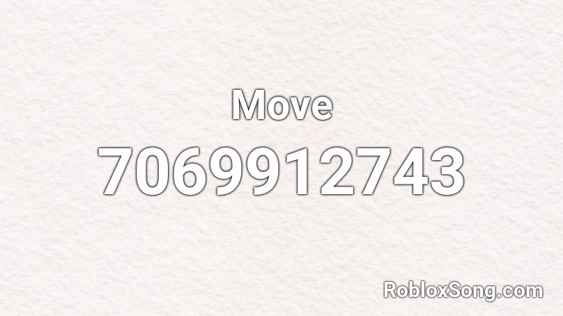 Move Roblox ID