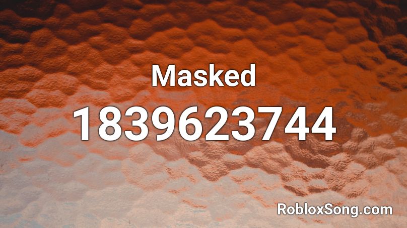 Masked Roblox ID