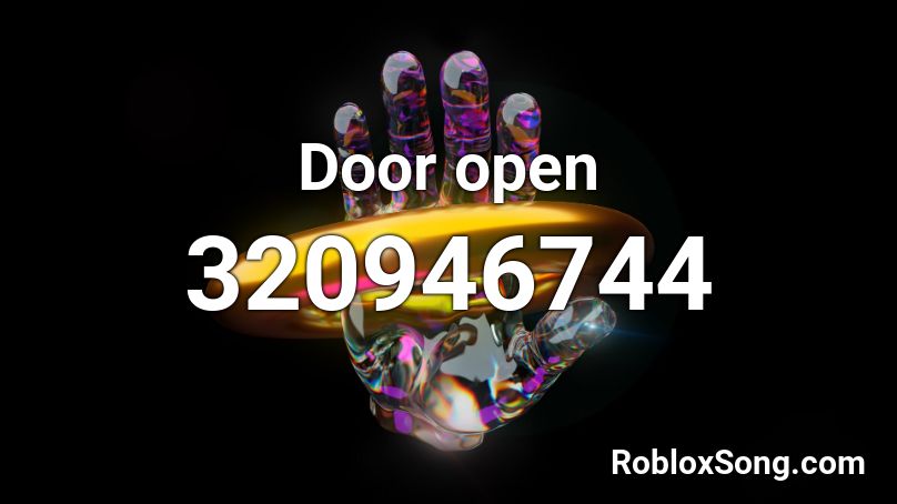 Door open Roblox ID