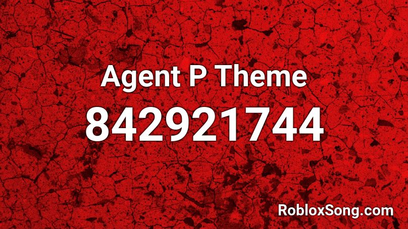 Agent P Theme Roblox ID