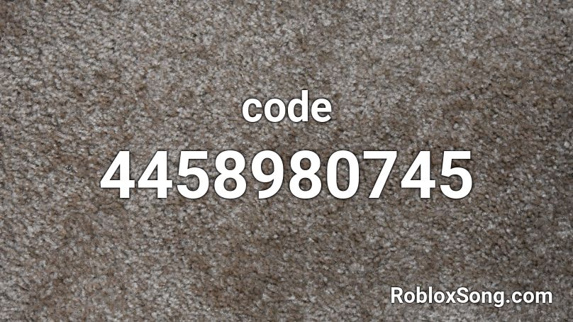 code Roblox ID