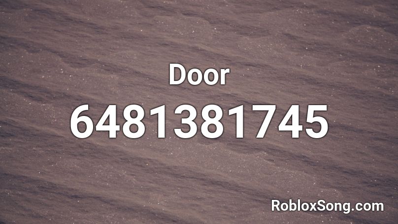 button door roblox