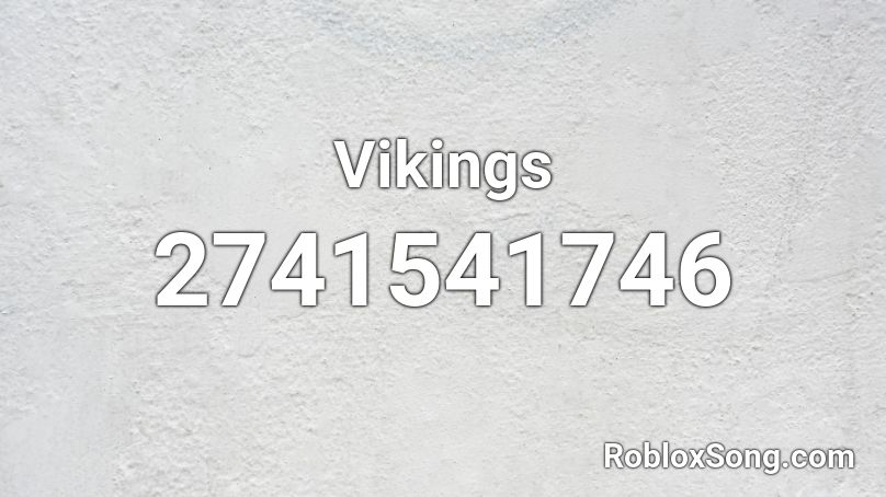 Vikings Roblox ID