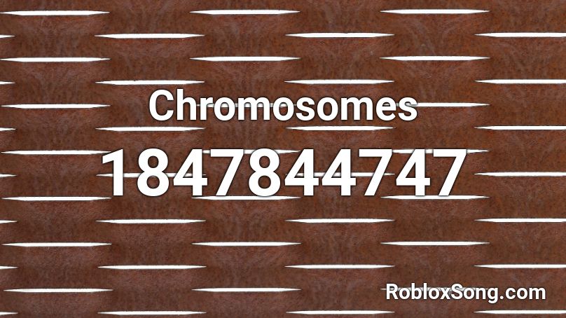 Chromosomes Roblox ID