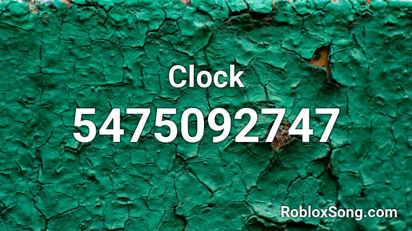 Clock Roblox ID