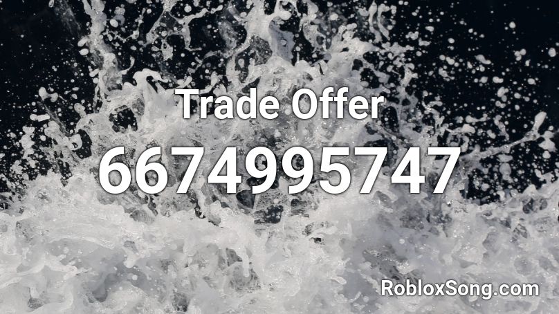 Trade Offer Roblox ID