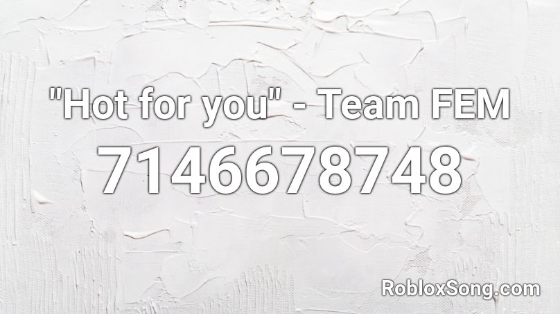 TEAM SIS THEME Roblox ID