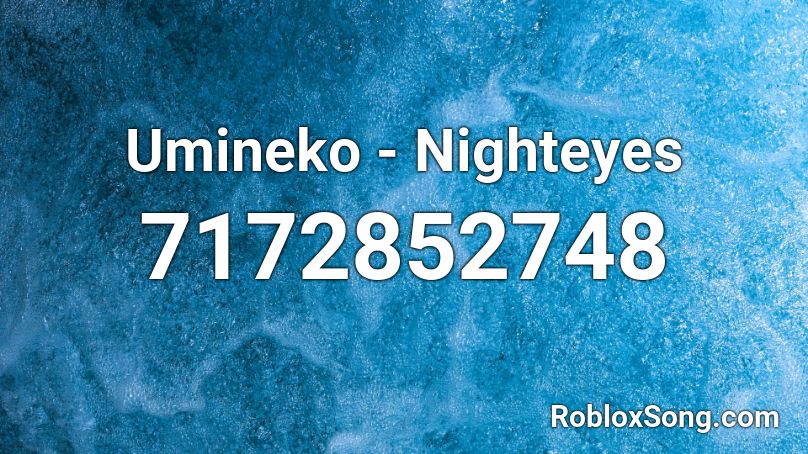 Umineko - Nighteyes Roblox ID