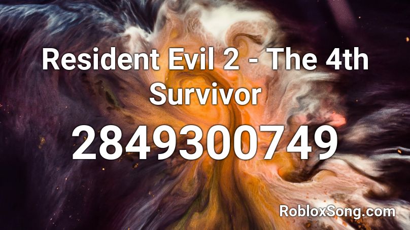 Resident Evil 2 - The 4th Survivor Roblox ID