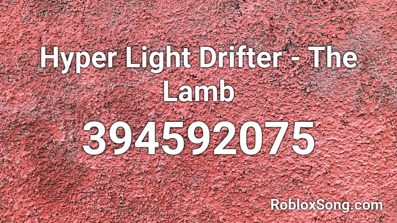 Hyper Light Drifter - The Lamb Roblox ID