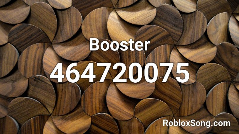 Booster Roblox ID