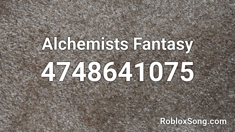 Alchemists Fantasy Roblox ID