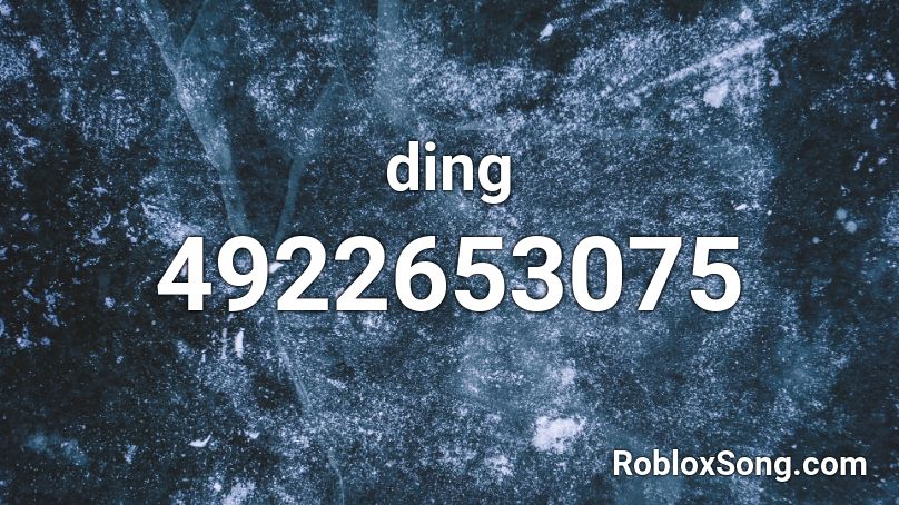 ding Roblox ID