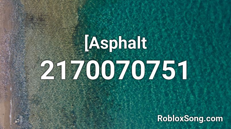 [Asphalt Roblox ID