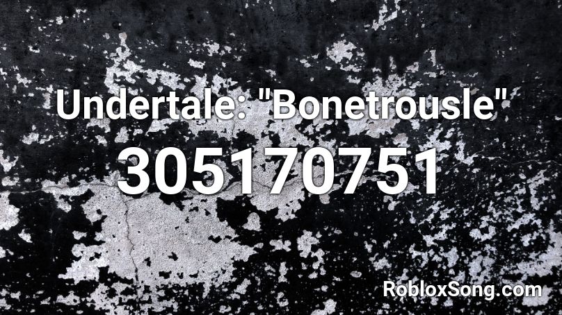 Undertale Bonetrousle Roblox Id Roblox Music Codes - bonetrusle roblox song id