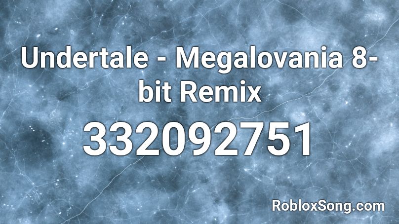 megalovania roblox id