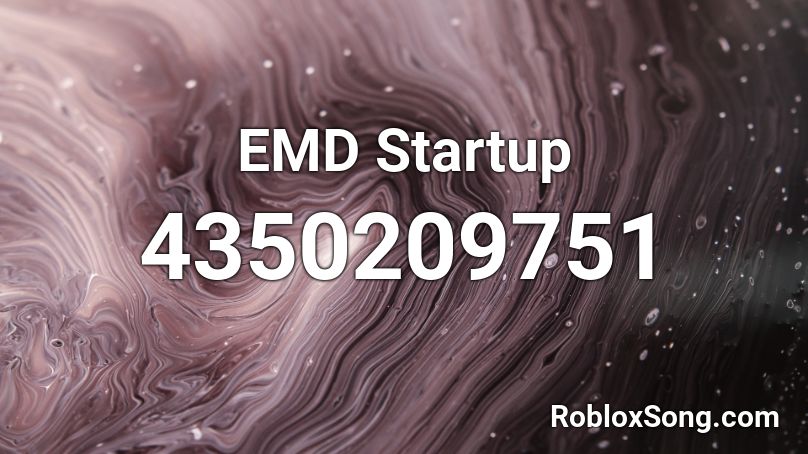 EMD Startup Roblox ID
