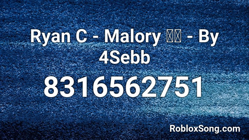 Ryan C - Malory 👮‍♂️ - By 4Sebb Roblox ID