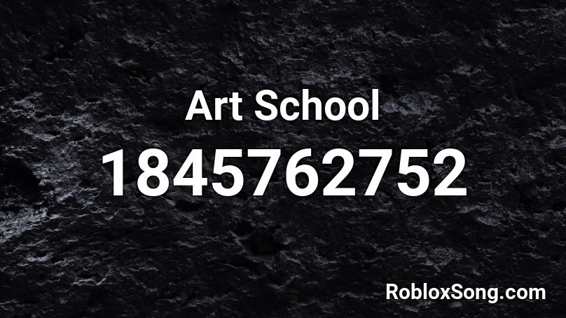 Art School Roblox ID