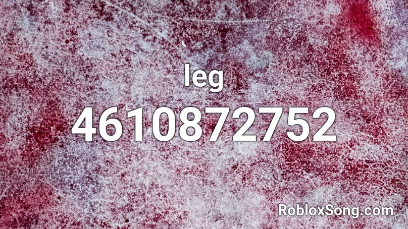 leg Roblox ID
