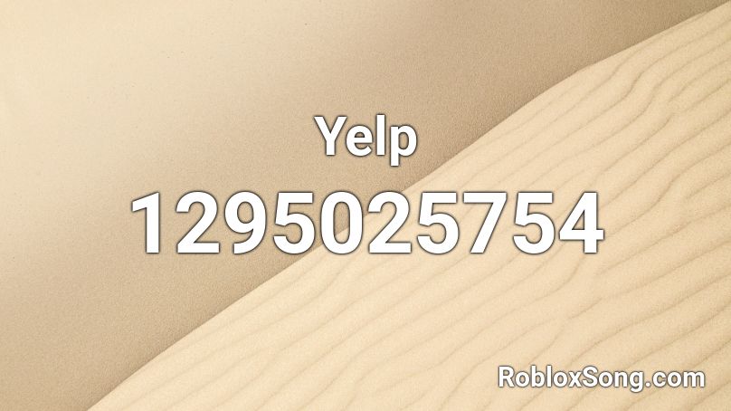 Yelp Roblox ID