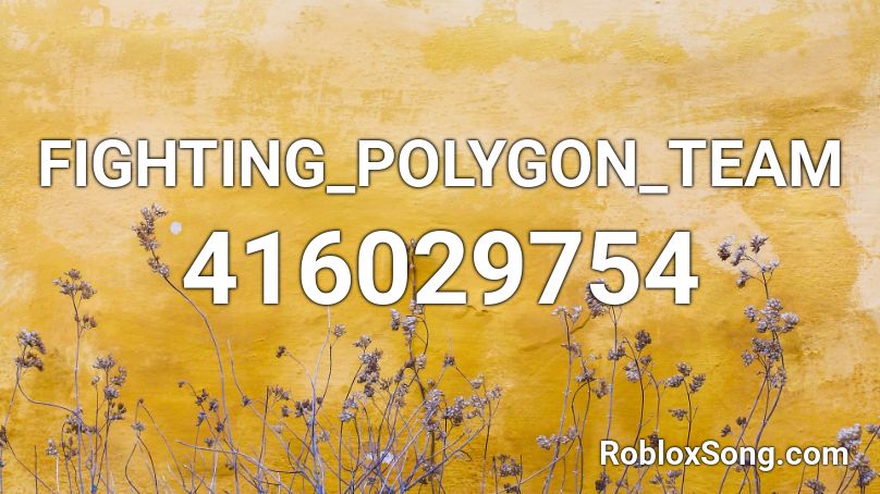 FIGHTING_POLYGON_TEAM Roblox ID