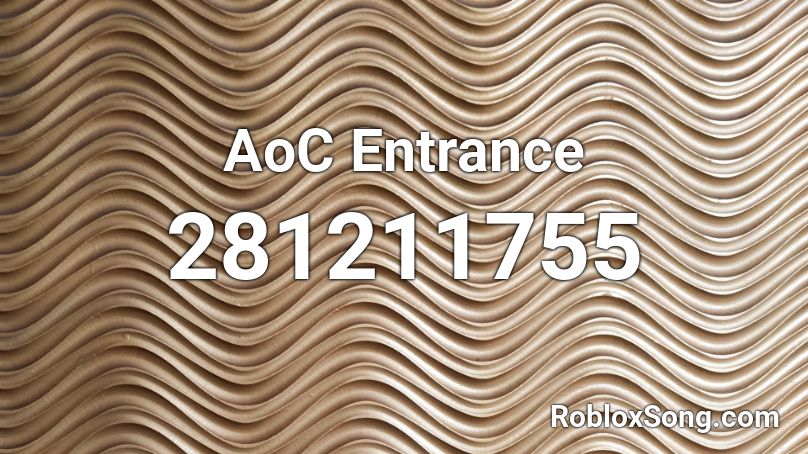 AoC Entrance Roblox ID