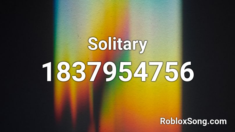 olitary - Roblox