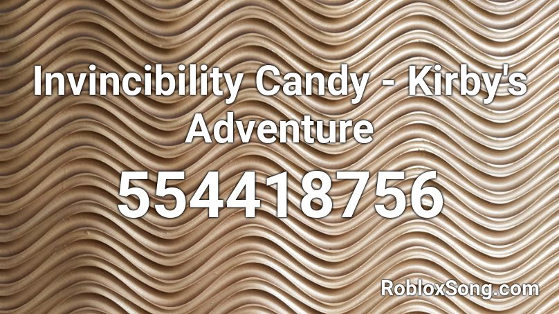 Invincibility Candy - Kirby's Adventure Roblox ID