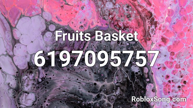 Fruits Basket Roblox ID