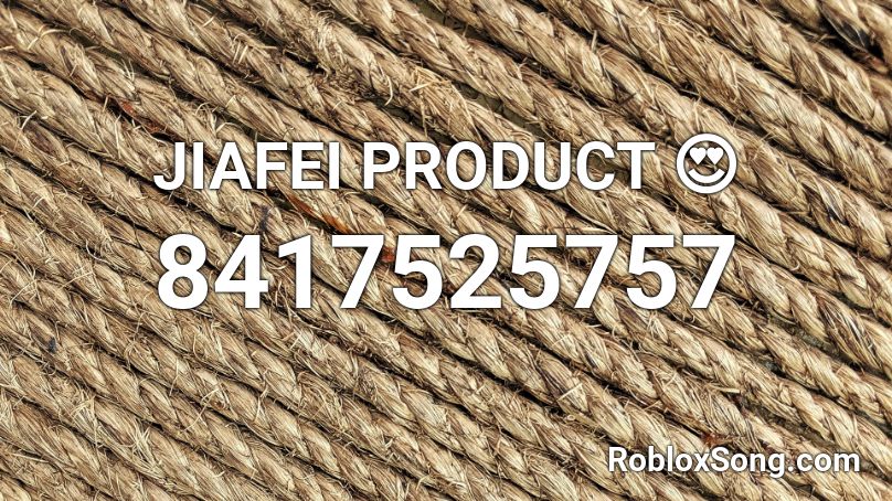 Jiafei Products - Roblox