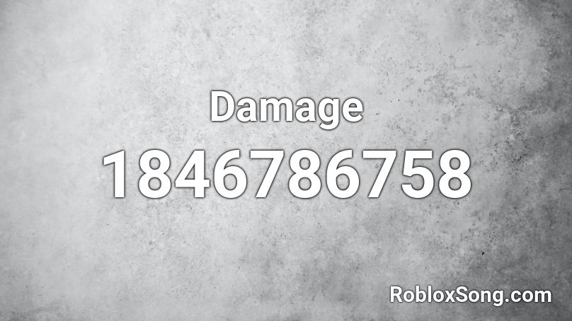 Damage Roblox ID