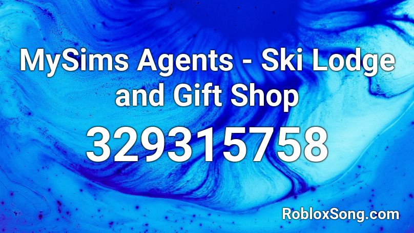 MySims Agents - Ski Lodge and Gift Shop Roblox ID