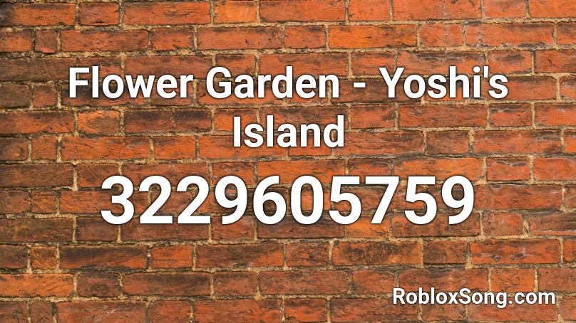 Flower Garden - Yoshi's Island Roblox ID
