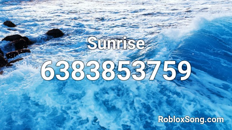Sunrise Roblox ID