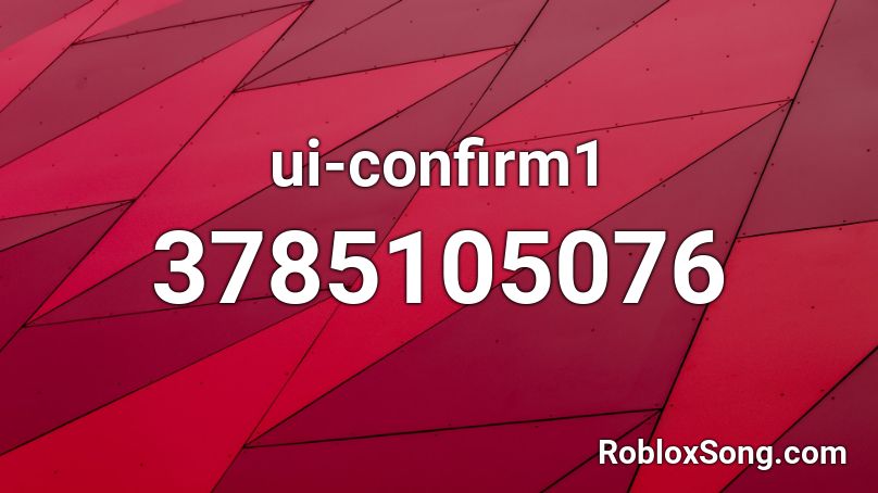 ui-confirm1 Roblox ID