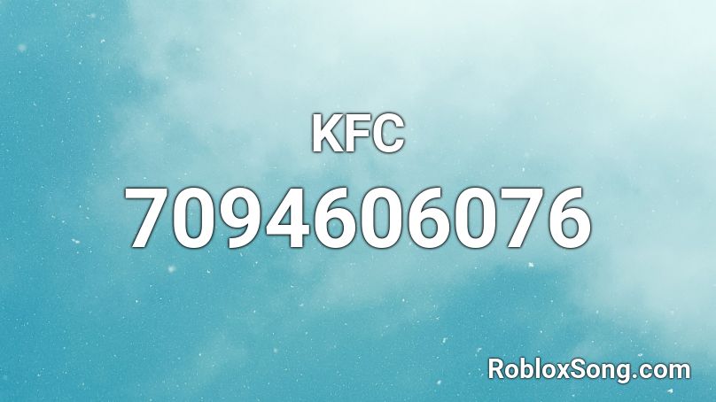 KFC Roblox ID