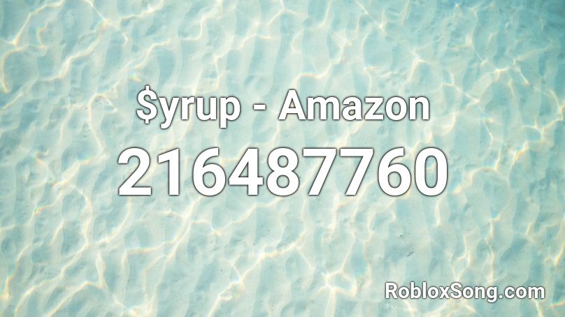 $yrup - Amazon Roblox ID