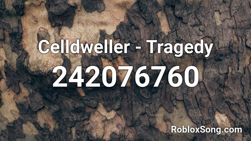 Celldweller - Tragedy Roblox ID