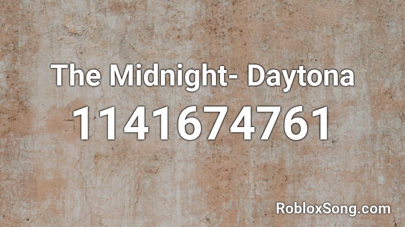 The Midnight- Daytona Roblox ID